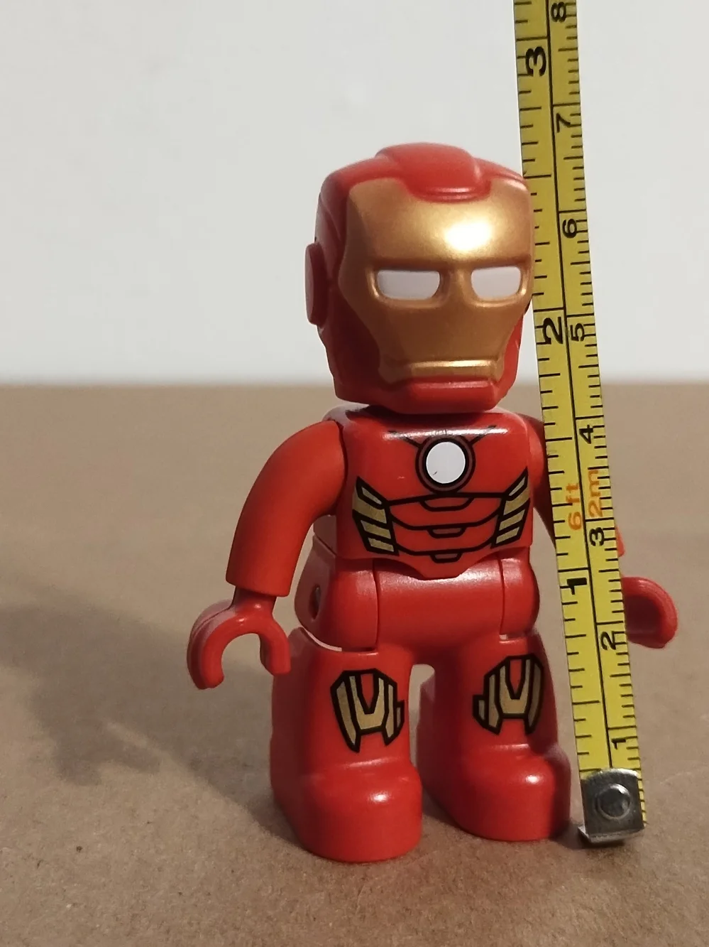 Lego Duplo Iron Man Marvel Avengers Figure Superhero Super Hero Red Suit